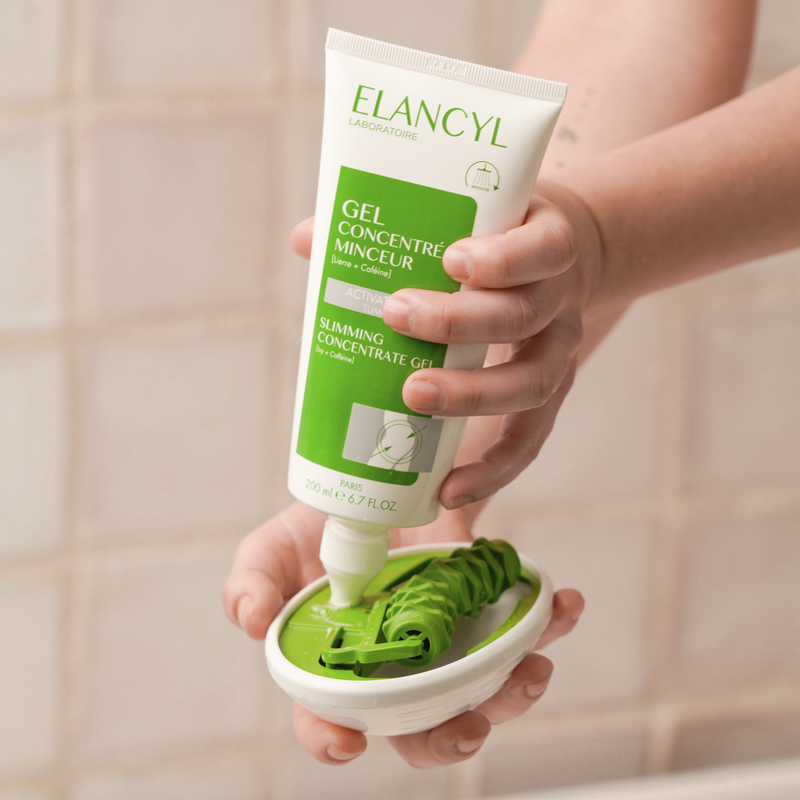 ELANCYL - SLIM MASSAGE Slimming Concentrate Gel (200ml) + Massage Gant